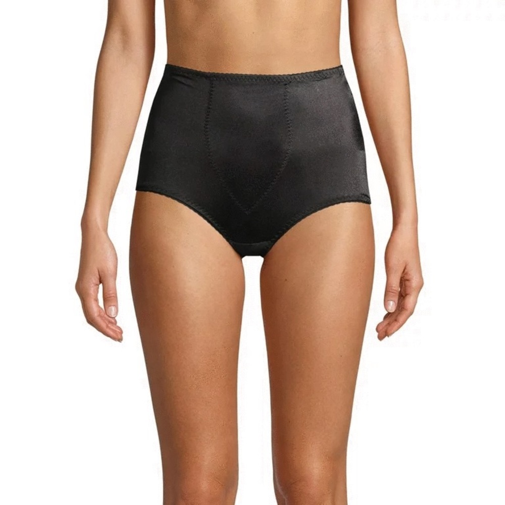 NWT Cupid Sheer Shaping Brief Black Size Large